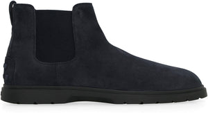 Suede chelsea boots-1
